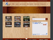 Tablet Screenshot of globaloutreachfoundation.org